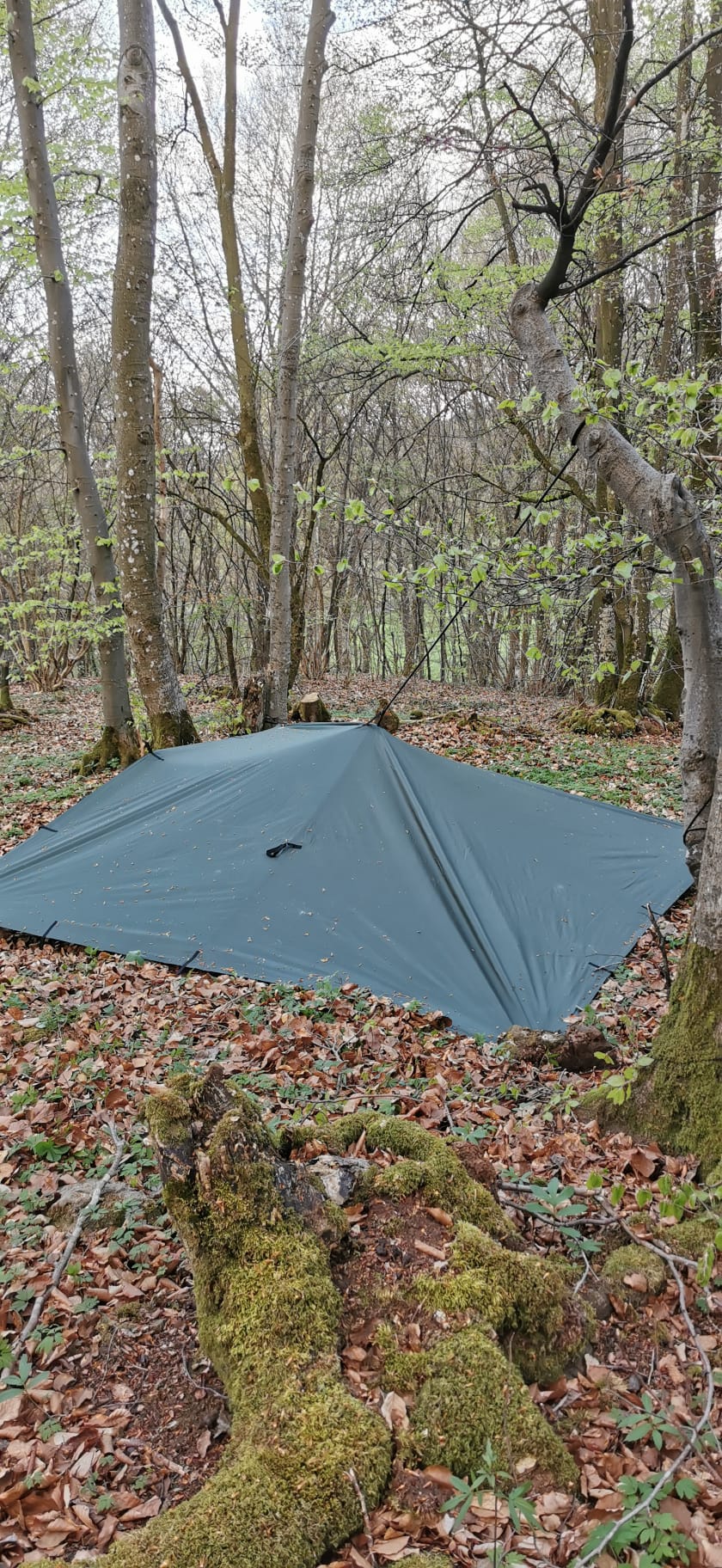 Een eigen overnachtingsplek opzetten tijdens de outdoor reis